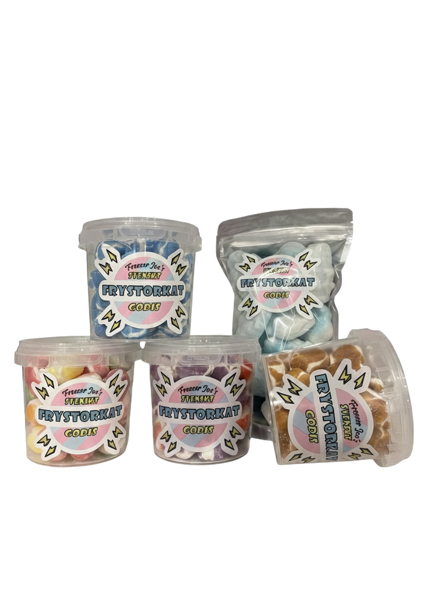 Freezer Joe's frystorkat godis